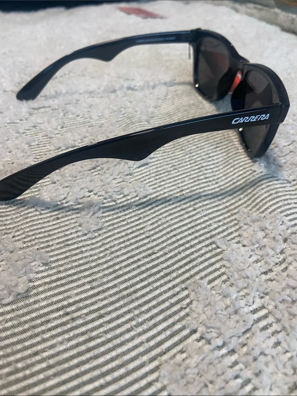 Black and Dark Gray Men's Sunglasses